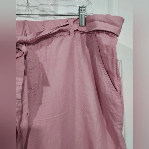Liz Claiborne Victorian Pink Classic Straight Leg Cropped Pant in Size XXL - Picture 4 of 13